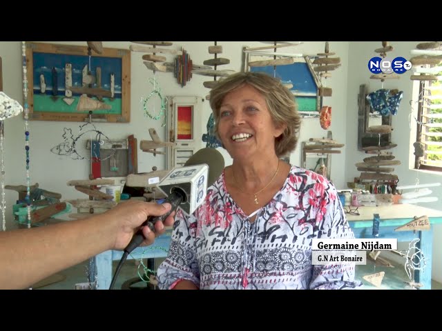 G.N Art 20 jaar kunstenares op Bonaire