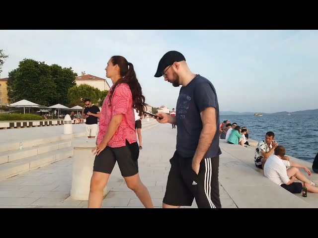 Walking around Street of zadar Croatia 🇭🇷 2022