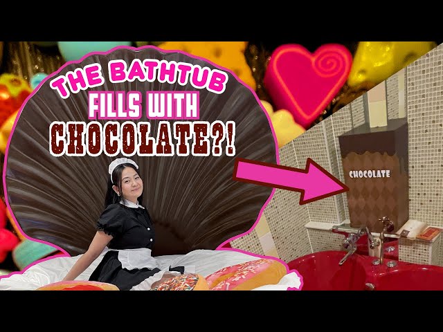 Japan Travel 2023 - Tokyo Love Hotel with Chocolate Bath?! [4K HDR] [CC]