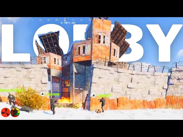 THE  LOBBY WHERE EVERYONES THE ENEMY - Rust Console