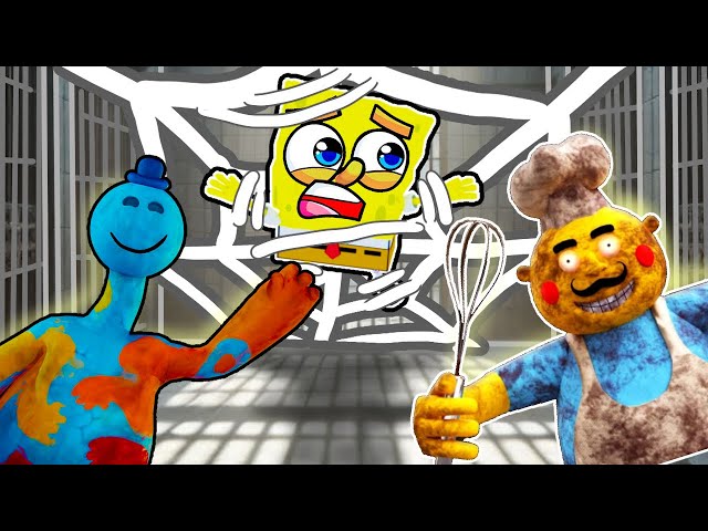 SpongeBob's Web of SUPER SCARY Roblox Games!