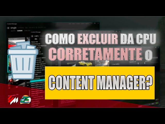 COMO DESINSTALAR O CONTENT MANAGER? | Assetto Corsa