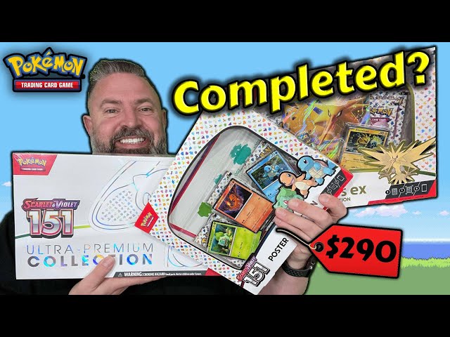 Can I COMPLETE 151 In this MASSIVE Pokemon Unboxing!!!