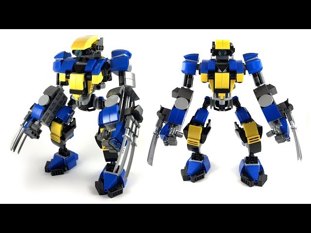 Lego X-men Wolverine Mech Suit Robot MOC