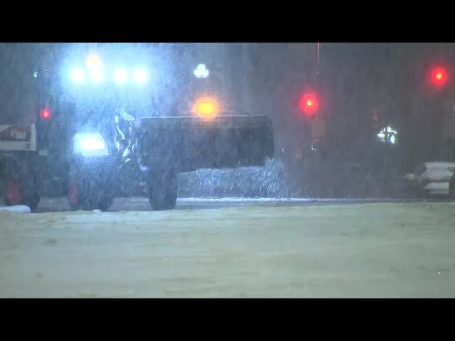 RAW VIDEO: Snow Falling In Madison, Wisconsin