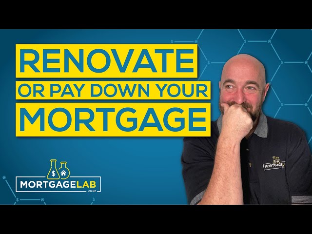 Renovate or Pay Down Your Mortgage