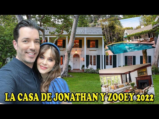 EL HOGAR DE JONATHAN SCOTT Y ZOOEY DESCHANEL POR DENTRO Y POR FUERA DE 9 MILLONES DE DÓLARES