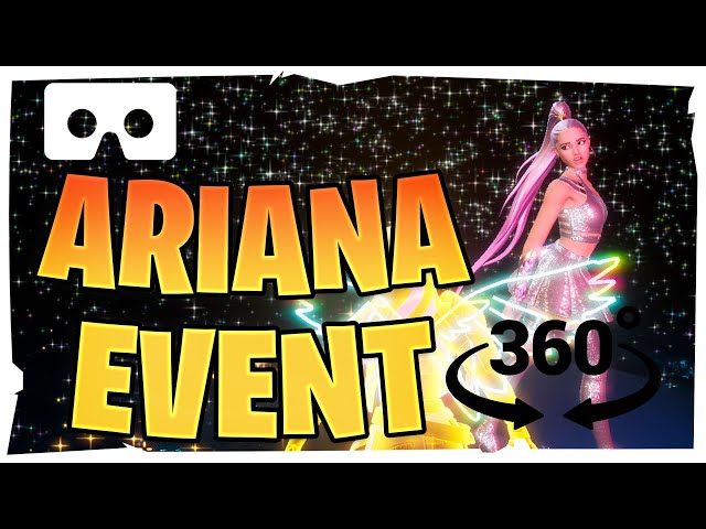 360° Ariana Grande Fortnite Event - VR - No Commentary - Full Length