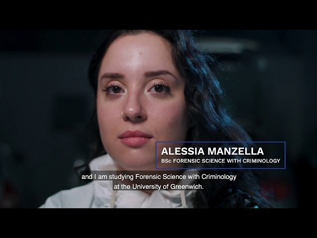 Alessia's story | Studying forensic science at University of Greenwich