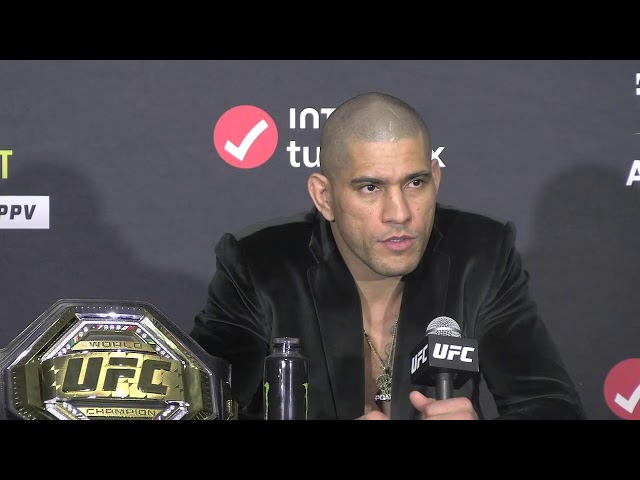 Alex Periera UFC 300 postfight press conference