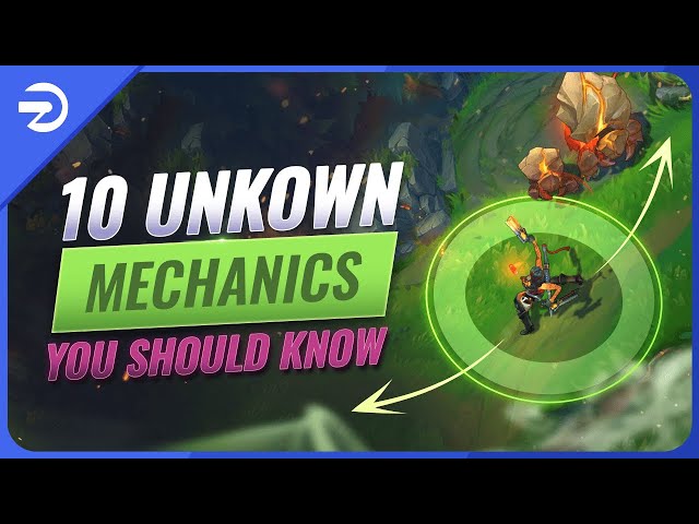 10 UNKNOWN Mechanics You MUST Know About in League of Legends - Season 13