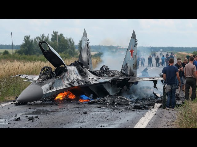 JUST NOW! FIRST Swedish JAS-39 Gripen in the sky over Ukraine! A Russian 5th Generation SU-57 DOWNED