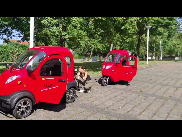 Hinter den Kulissen Speedy Trike 25, Rio #mobilität#kabinenroller#ehemals#elektrofrosch#frosch#max