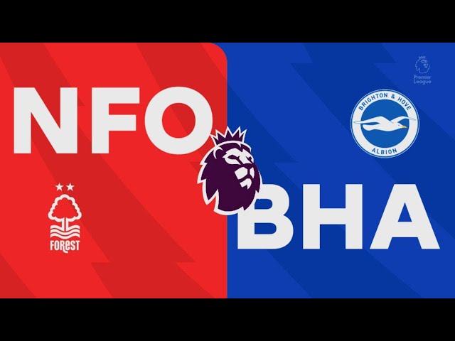 Nottingham Forest 0-1 Brighton, Premier league match highlights