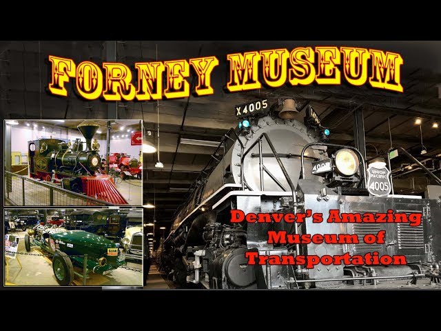 Forney Museum of Transportation in Denver - Big Boy Locomotive 4005