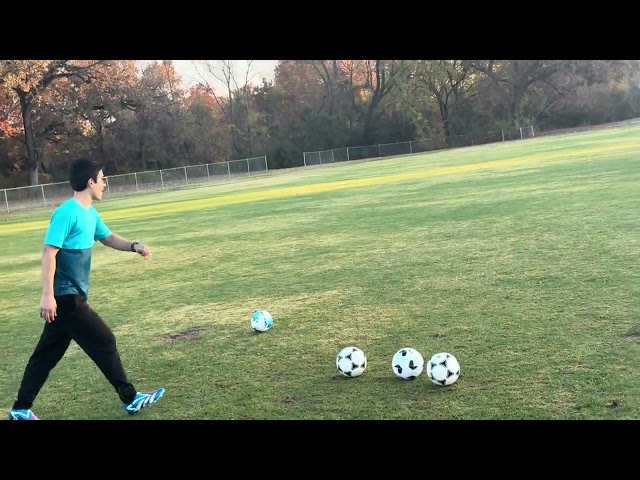 HOW Did That Go In?! 🤯 Impossible Angle Goal! #Football #Soccer #Shorts