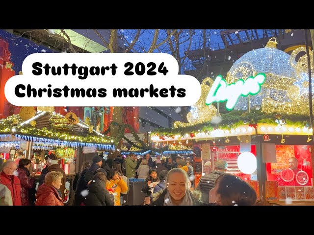 ❤️🇩🇪🎄Exploring Stuttgart’s Christmas Market: One of the Most Beautiful in the World!🌎