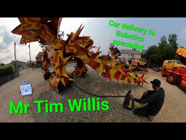 My Final Car Delivery To The Monster Truck And Robot Builder! Mr. Tim Willis