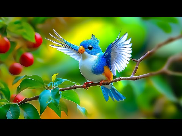 Bird Sounds 4K 🕊️ Heal Your Heart and Soothe Your Soul with Calming Birdsong 💖