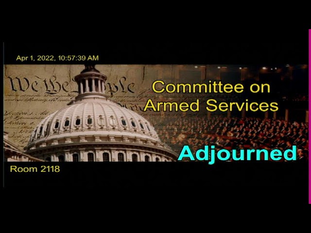 20220401 ISO Hearing: "DoD Strategy, Policy, and Programs for Countering WMD”