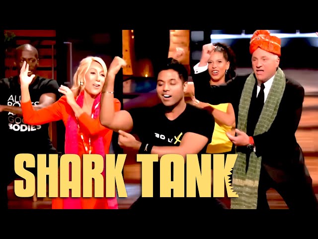 The Sharks Learn A Bollywood Dance | Shark Tank US | Shark Tank Global