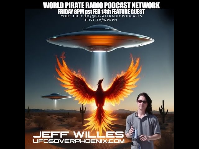 Episode No.339 – UFOS Over Phoenix (w/ Jeff Willes)