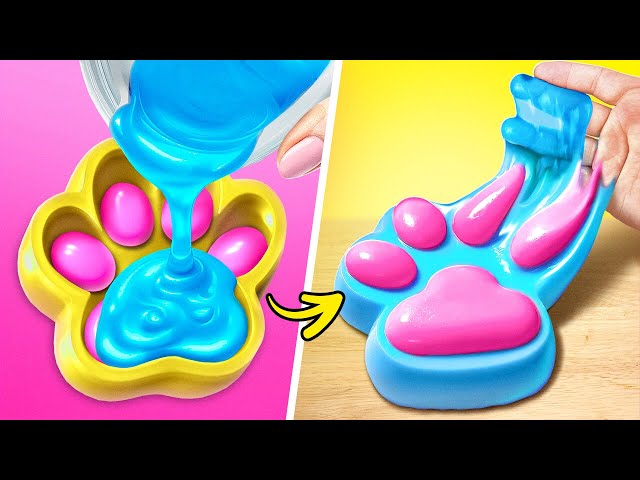 The Ultimate Squishy Paw DIY Challenge *Surprising Pet Crafts & Gadgets*