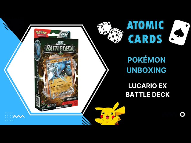 Pokémon Unboxing - Lucario ex Battle Deck