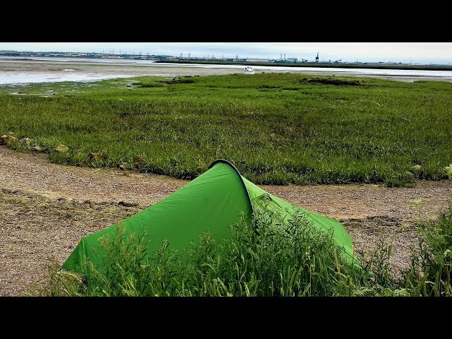 WILD CAMPING ON THE RIVER MEDWAY ESTUARY | HORRID HILL ISLAND