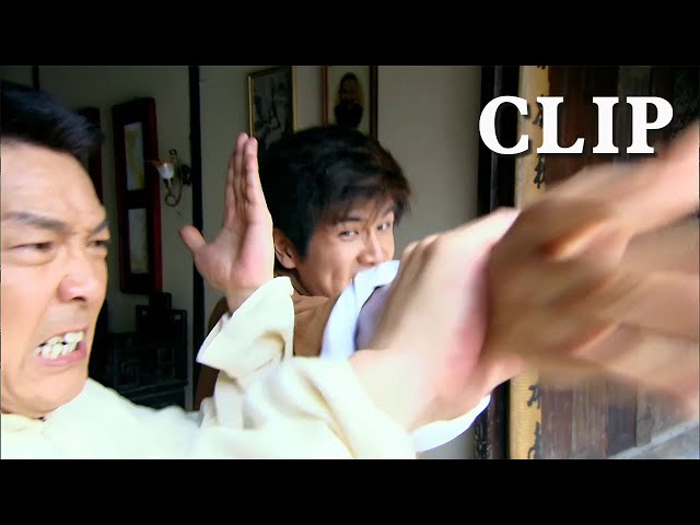 Boy sneaks into Wing Chun master's house and gets caught within 1 minute #clip