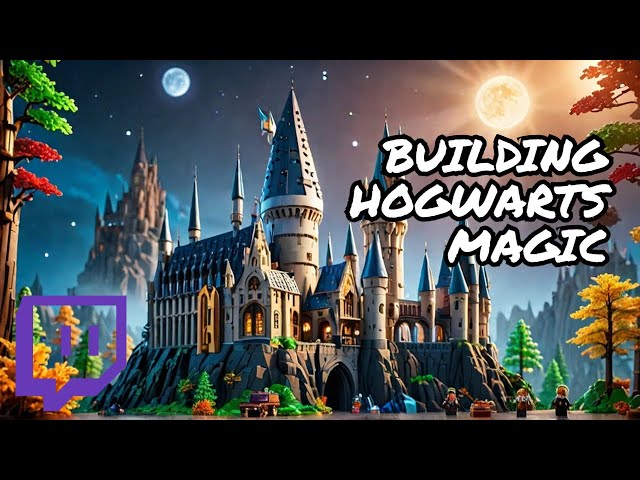 Chill n' Build: Lego Hogwats Castle and Grounds Magic!