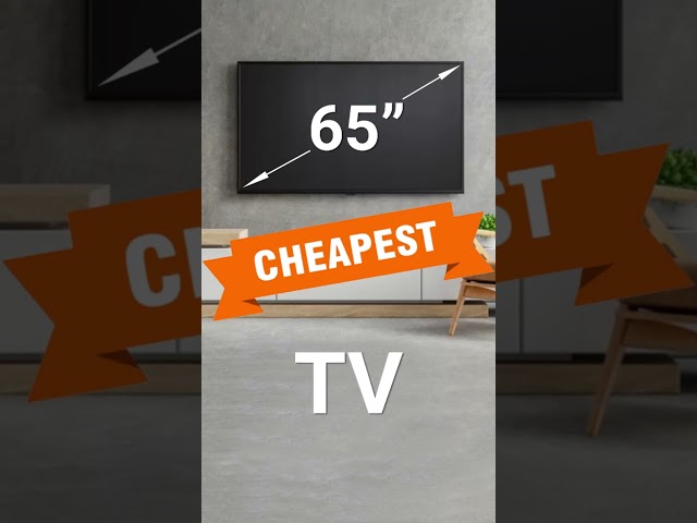 Cheapest 65 inch 4K TVs Price Comparison