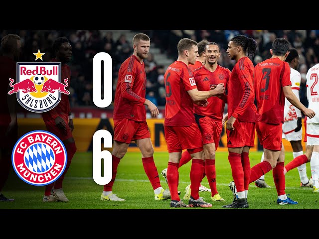 6-goal gala in friendly against Salzburg | FC Salzburg 0-6 FC Bayern | Highlights 2025