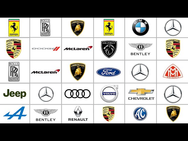 60 MY FAVORITE CAR BRANDS