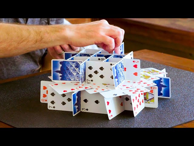 How to Stack Playing Cards | WIRED