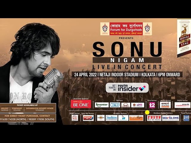 Sonu Nigam LIVE in Concert in Kolkata