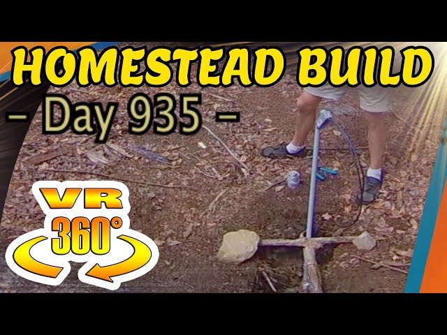 Homestead Building - Wiring Underground Run for Solar Array