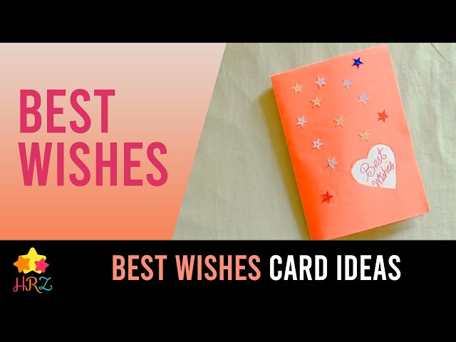 Best Wishes Card Ideas | Beautiful Greeting | DIY Popup Card