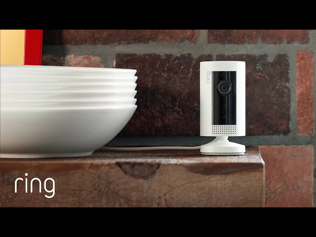 The All-New HD Video Ring Indoor Cam | Powerful Whole-Home Security Packed Into a Small Size