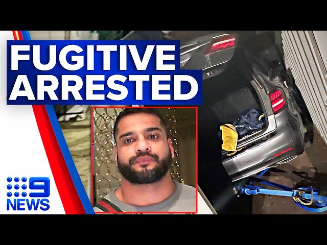 Mostafa Baluch found after two weeks on the run | 9 News Australia