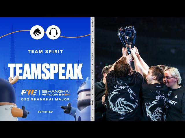 TEAM SPIRIT: SHANGHAI MAJOR 2024 TEAMSPEAK (ENG SUB)