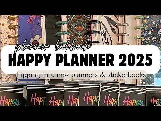 Happy Planner 2025 IS HERE! - Everything You Need to Know about the Fall Release!