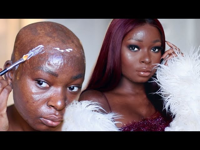 MY HOLIDAY HAIR AND MAKEUP TRANSFORMATION | Shalom Blac