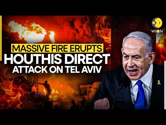 US Houthi War: Yemen Houthis Jolts Israel, Deadly Attack On Tel Aviv, Netanyahu Stern Warning | LIVE