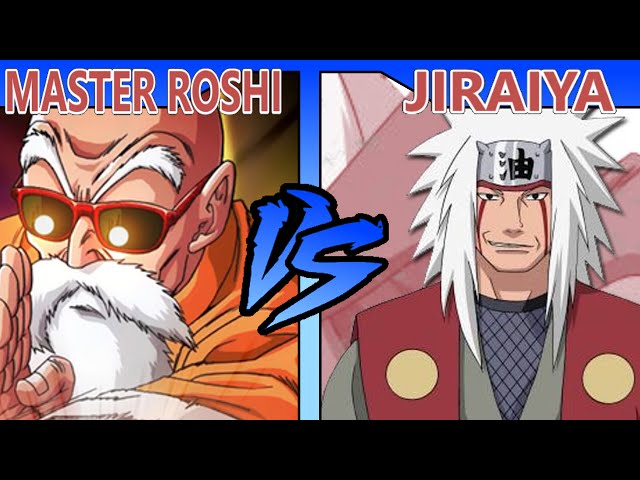 FICTIONAL FIGHTS - Master Roshi VS Jiraiya