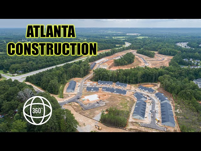 ATLANTA CONSTRUCTION PROGRESS - COTTAGES AT SOUTHAMPTON 360 VIDEO 8-1-22