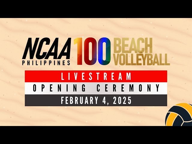 Beach Volleyball Tournament Opening Ceremony | NCAA Season 100