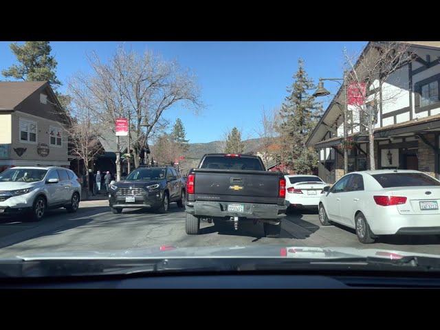 Calm Before the Major Winter Storm in Big Bear. Clear skies for now. Over a foot coming. 12/12/2021