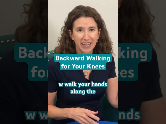 Backward Walking for Your Knees -- #walking #knee #arthritis #health #exercise #kneepainrelief