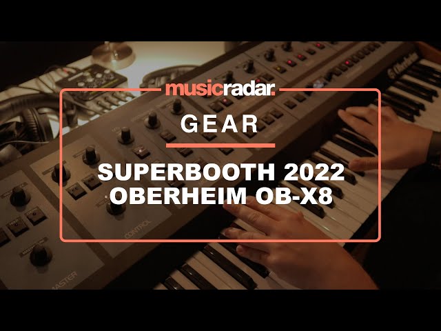 Superbooth 2022: Oberheim OB-X8 Sound Demo